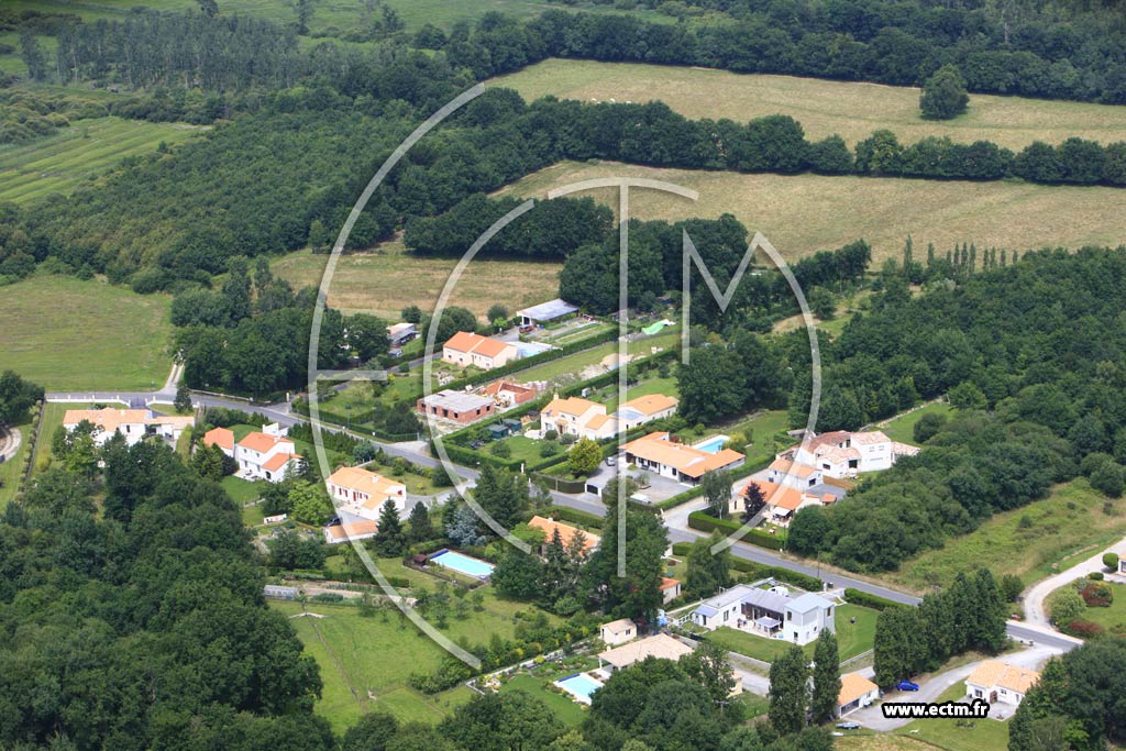 Photo arienne de La Chevrolire (Bergerac)
