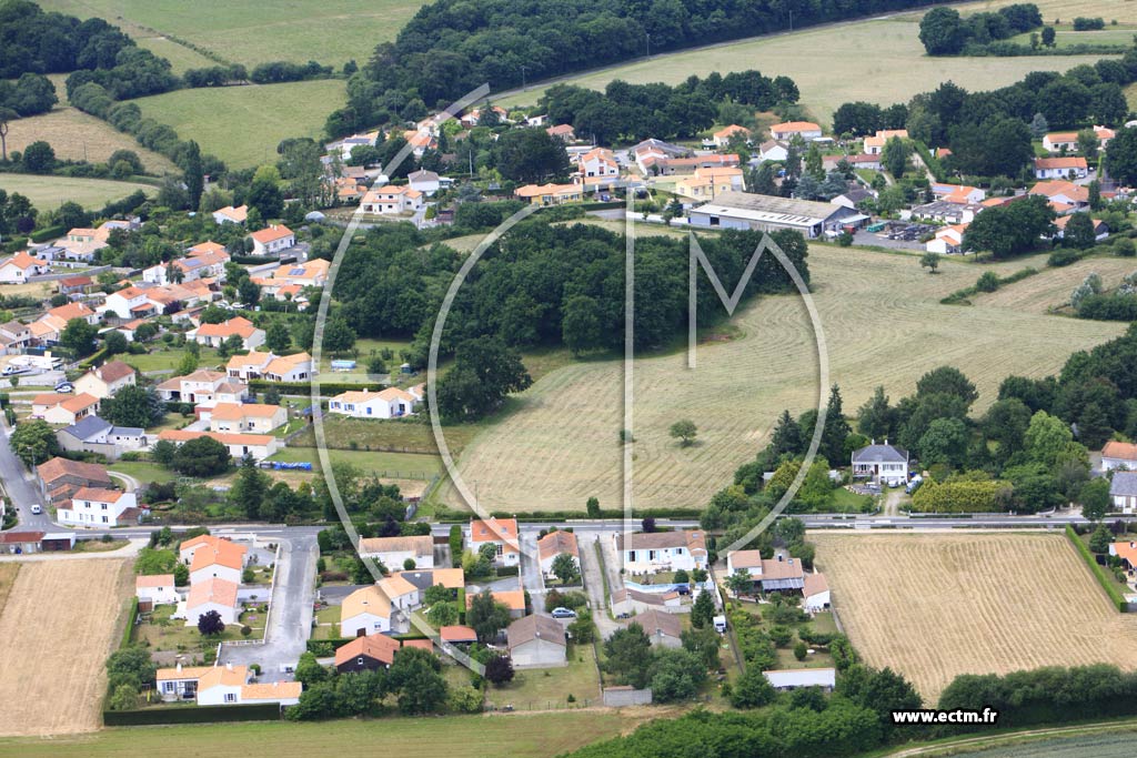 Photo arienne de La Chevrolire (La Chausse)