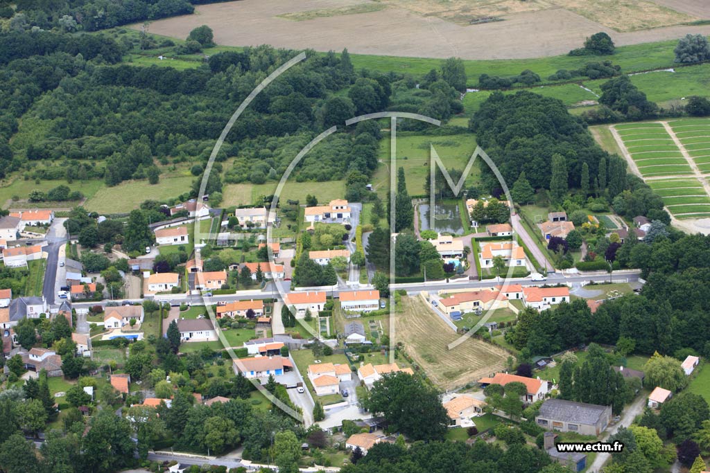 Photo arienne de La Chevrolire (Passay)