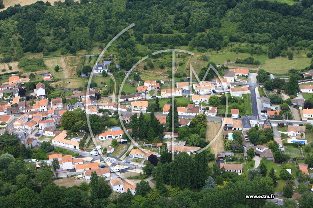 Photo arienne de La Chevrolire (Passay)