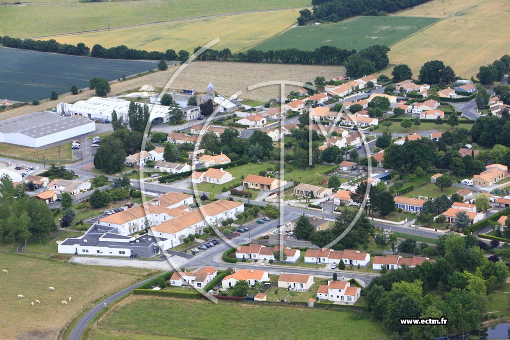 Photo arienne de La Planche