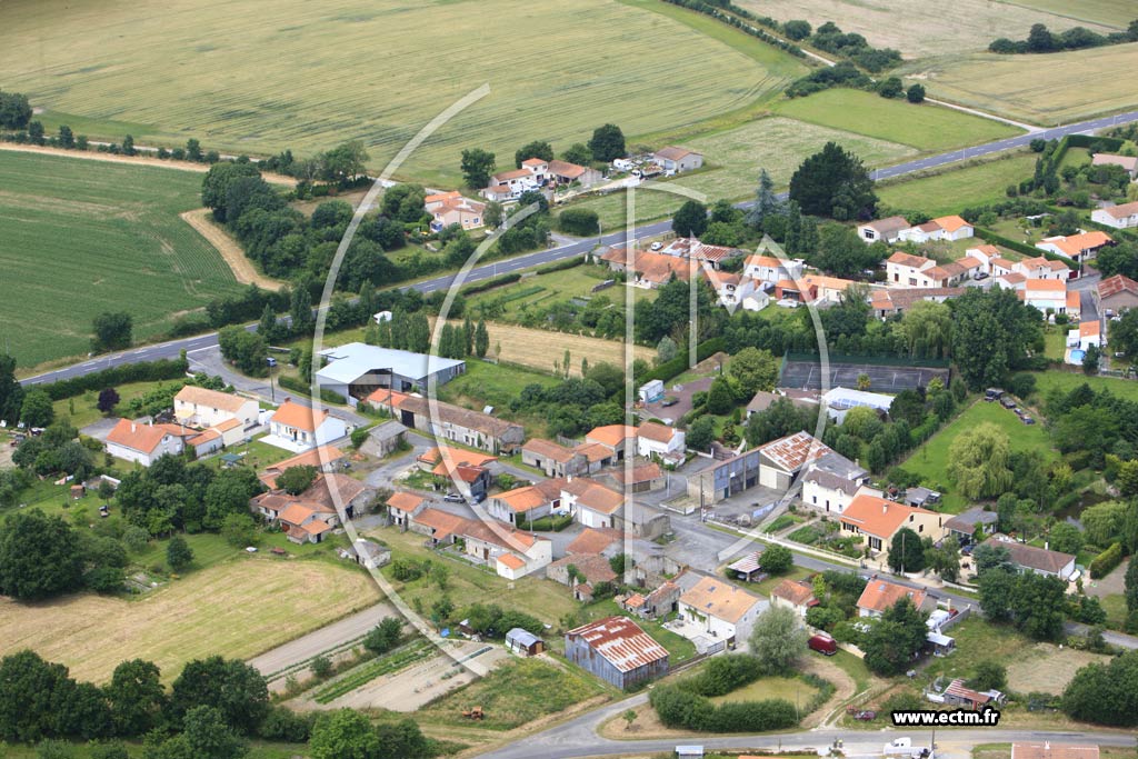 Photo arienne de Le Bignon (La Hauture)