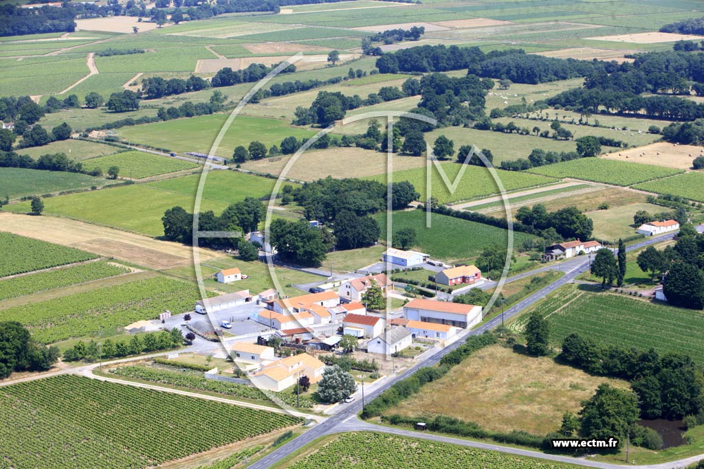 Photo arienne de Le Landreau (Les Corbinires)