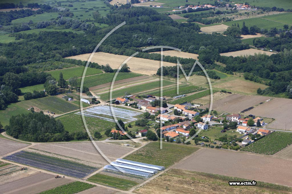 Photo arienne de Le Loroux-Bottereau (L'Orsellire)