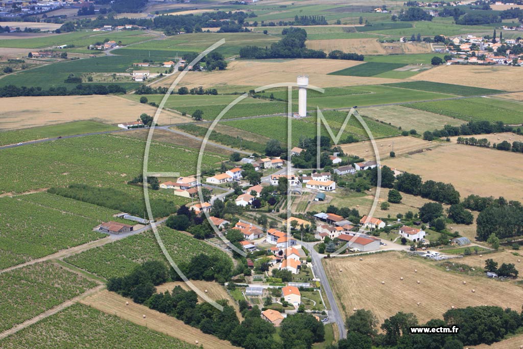 Photo arienne de Le Loroux-Bottereau (La Rigolerie)