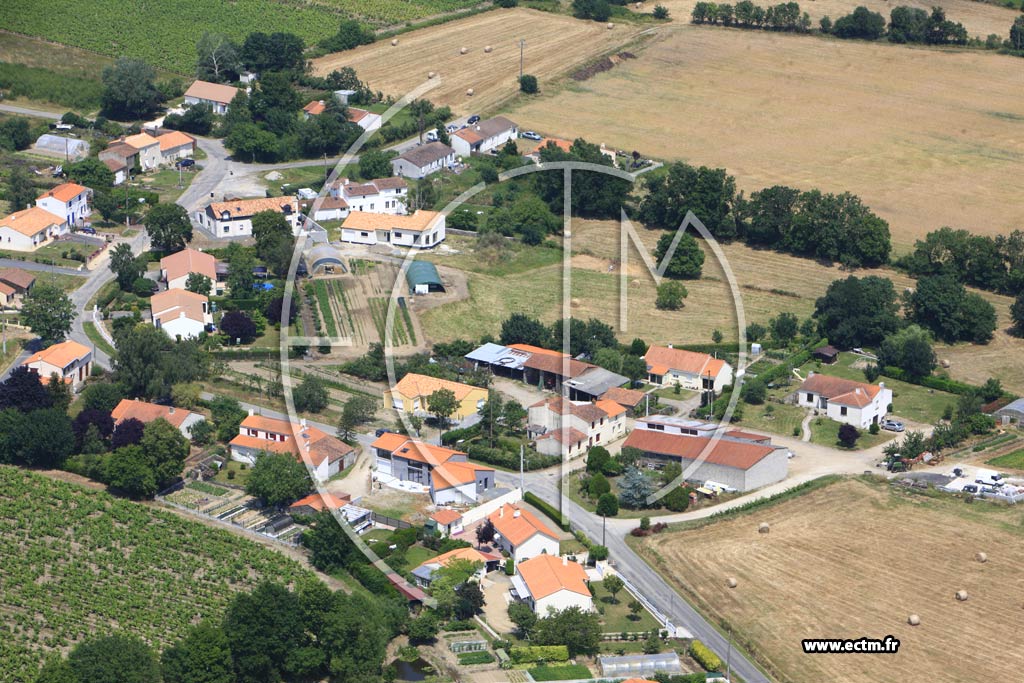 Photo arienne de Le Loroux-Bottereau (La Rigolerie)