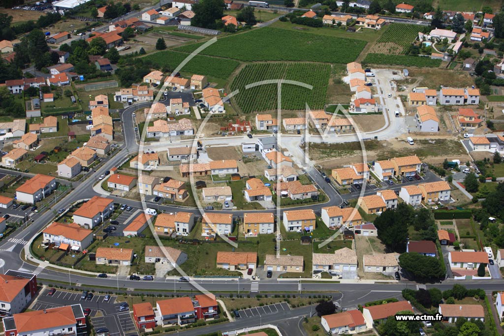 Photo arienne de Le Loroux-Bottereau (Moulin Landelle)