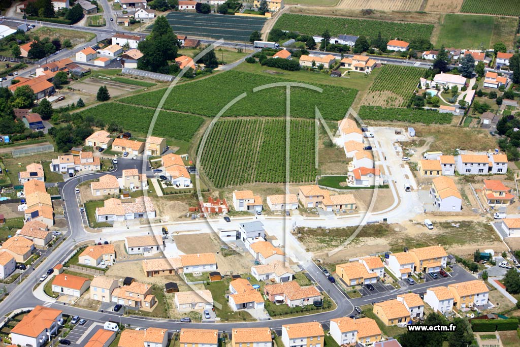 Photo arienne de Le Loroux-Bottereau (Moulin Landelle)