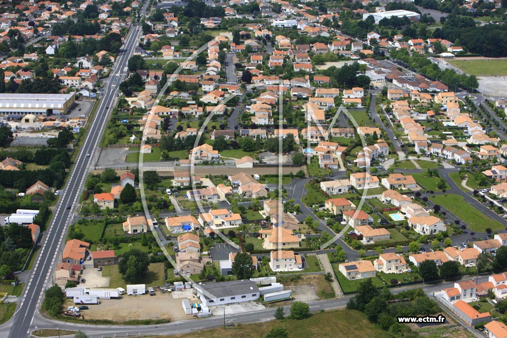 Photo arienne de Les Sorinires