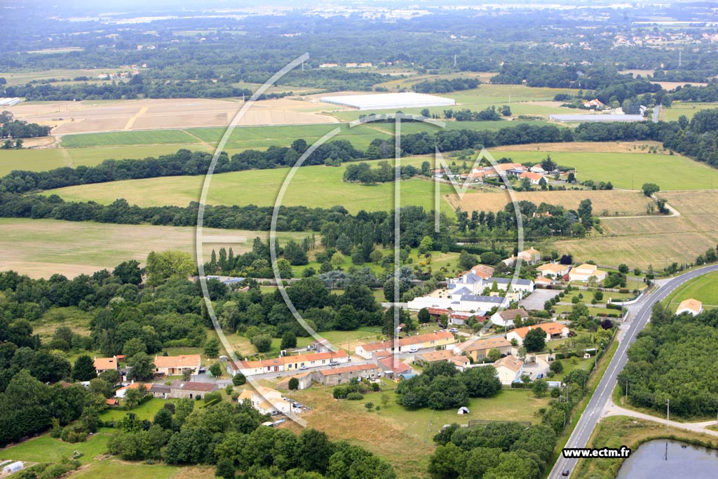 Photo arienne de Les Sorinires (Les Granges)