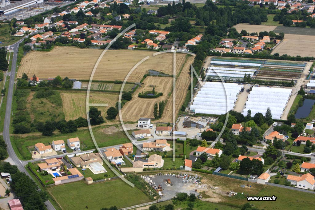 Photo arienne de Les Sorinires (Les Landes Vertes)