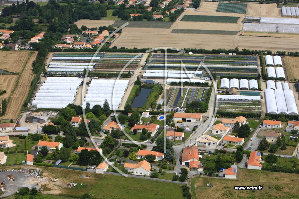 Photo arienne de Les Sorinires (Les Landes Vertes)