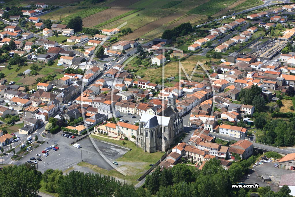 Photo arienne de Mouzillon