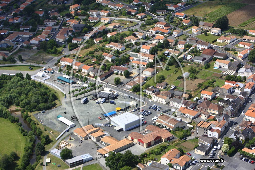 Photo arienne de Mouzillon