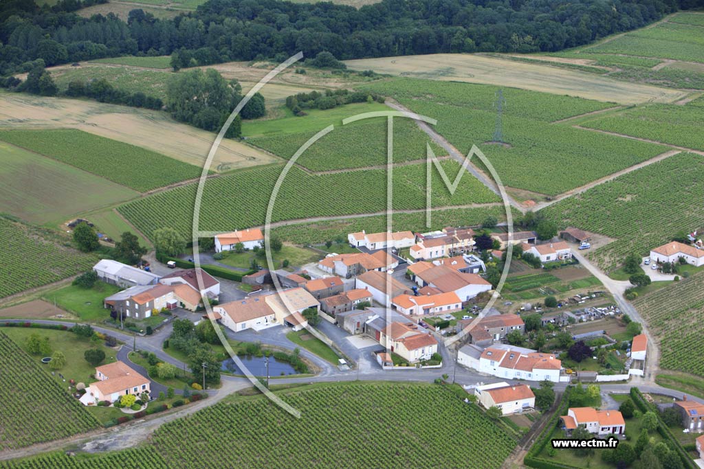 Photo arienne de Mouzillon (Champoinet)