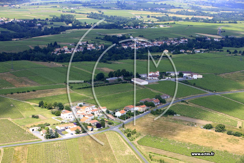 Photo arienne de Mouzillon (La Barre)