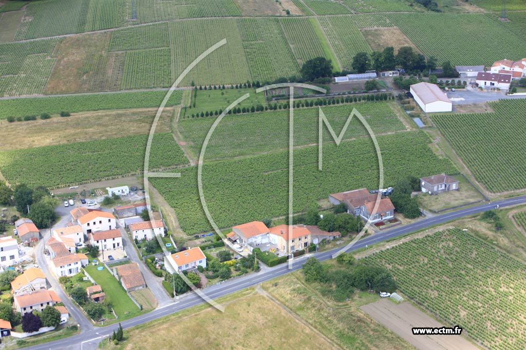 Photo arienne de Mouzillon (La Barre)