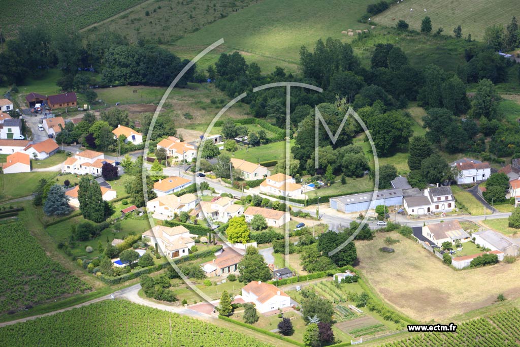 Photo arienne de Mouzillon (La Morandire)