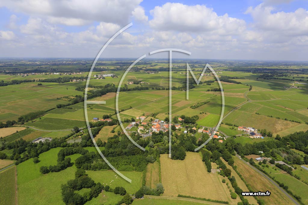 Photo arienne de Mouzillon (La Poulfrire)