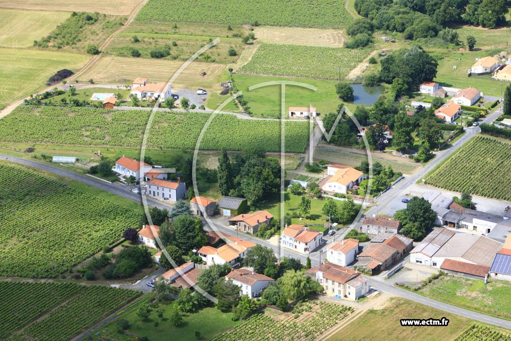 Photo arienne de Mouzillon (La Rouaudire)