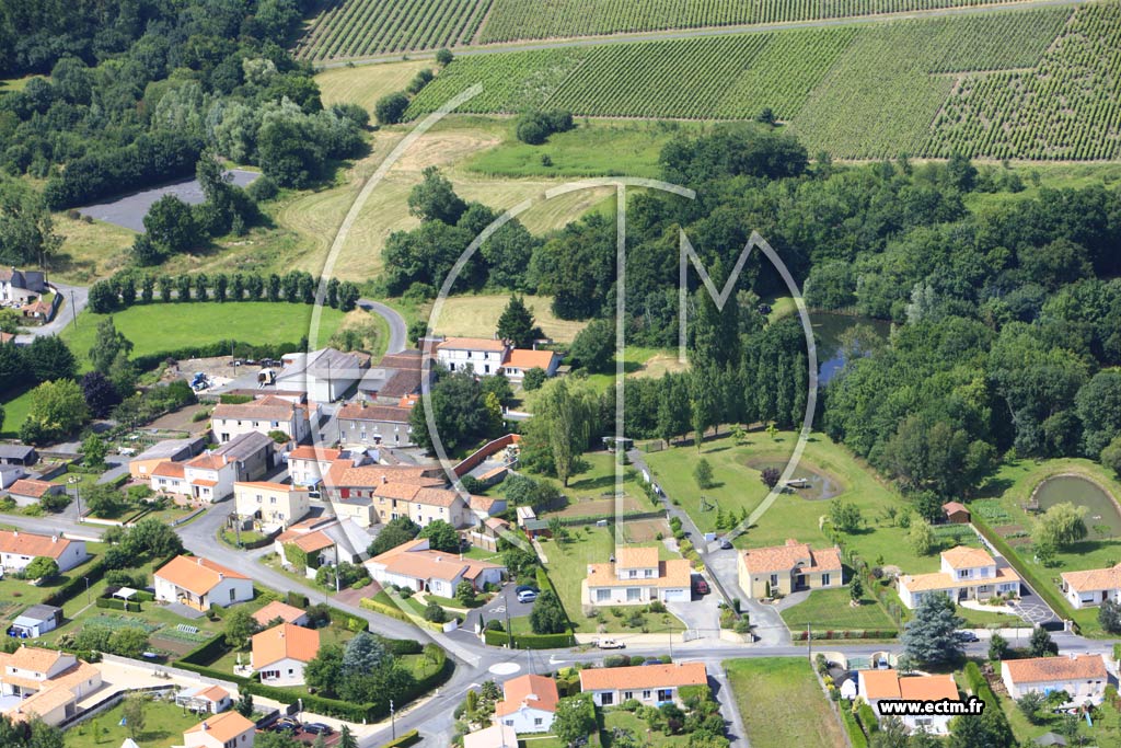 Photo arienne de Mouzillon (La Rouaudire)
