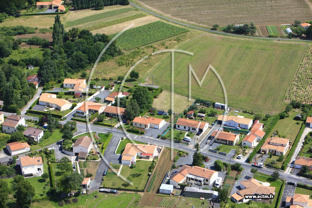 Photo arienne de Mouzillon (La Rouaudire)