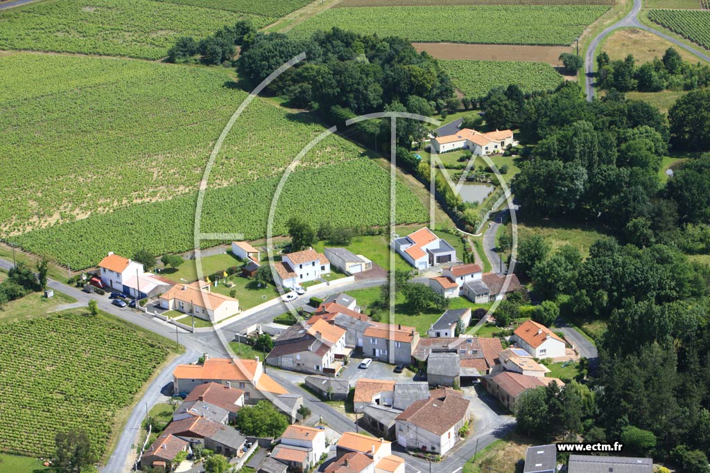 Photo arienne de Mouzillon (La Rouaudire)