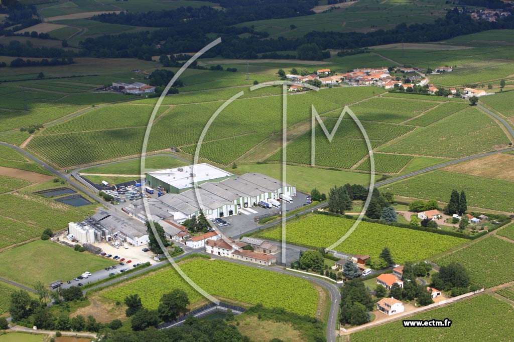 Photo arienne de Mouzillon (La Sablette)