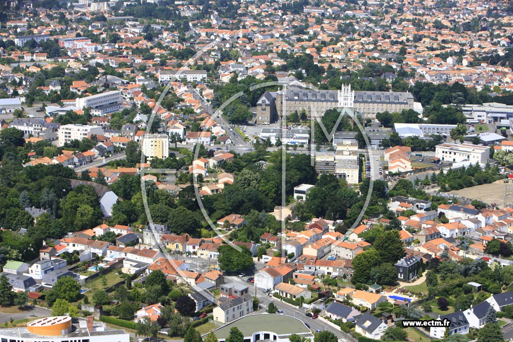Photo arienne de Nantes (Quartiers Sud)