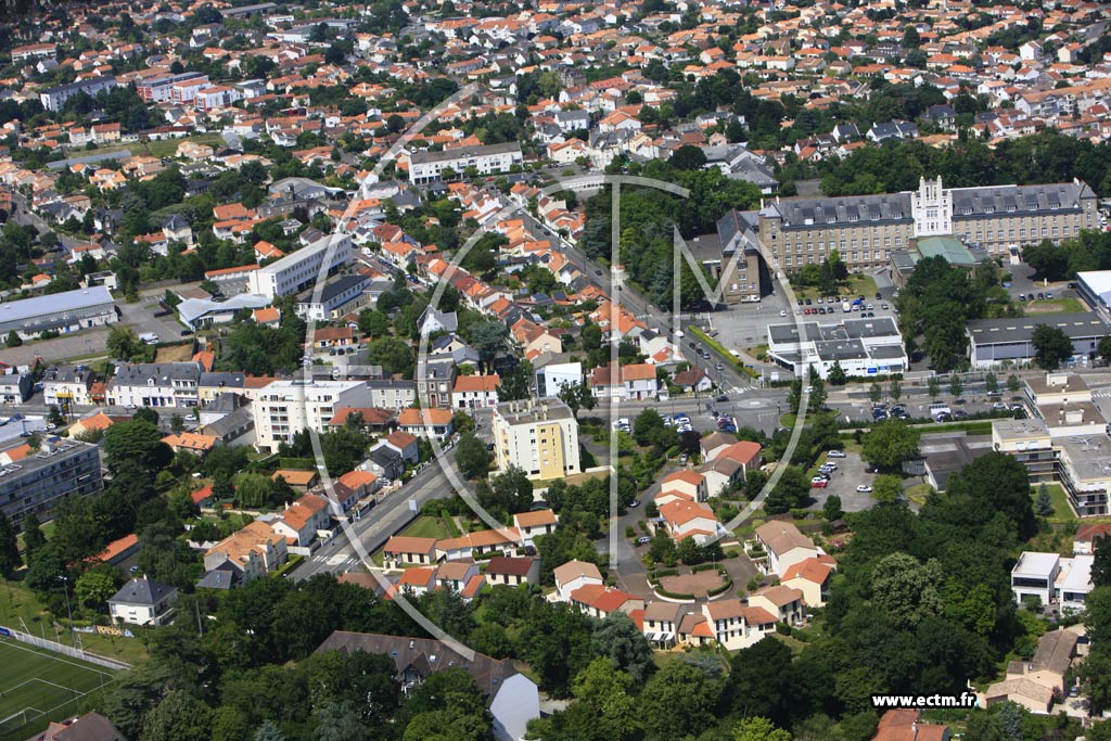 Photo arienne de Nantes (Quartiers Sud)