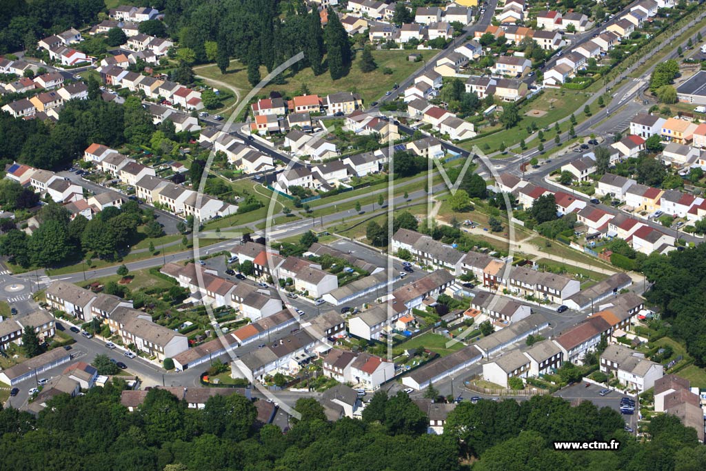 Photo arienne de Orvault (La Bugallire)