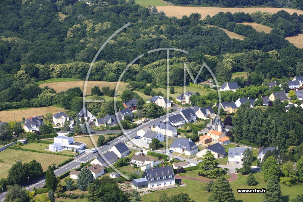 Photo arienne de Orvault (La Bugallire)