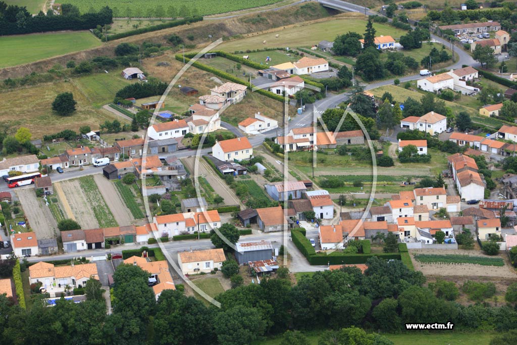 Photo arienne de Pont-Saint-Martin (La Bentire)