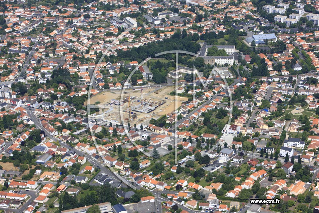 Photo arienne de Rez (Ouest)