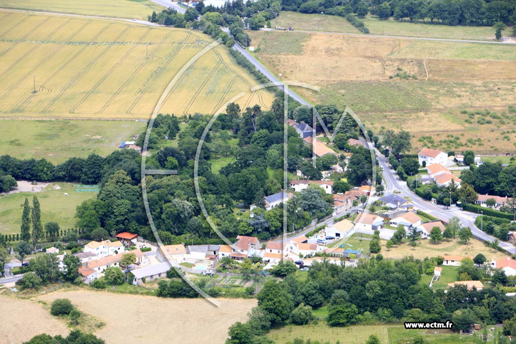 Photo arienne de Saint-Aignan-Grandlieu (La Noue)