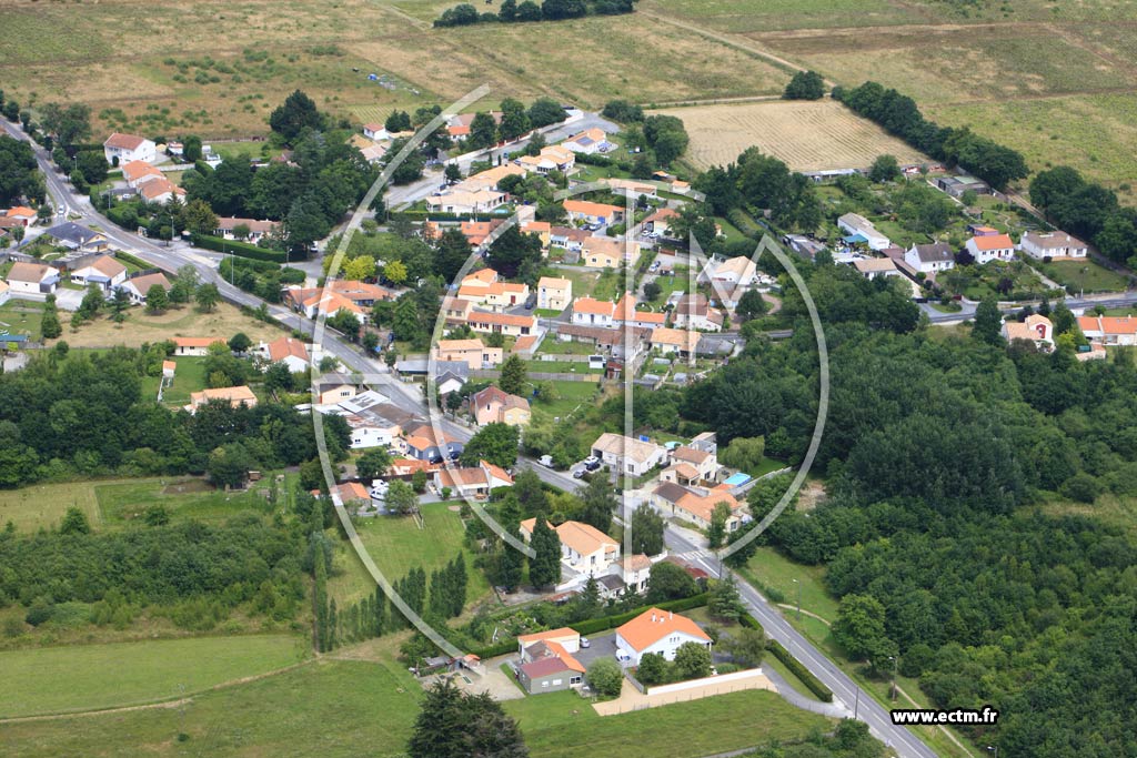 Photo arienne de Saint-Aignan-Grandlieu (La Noue)