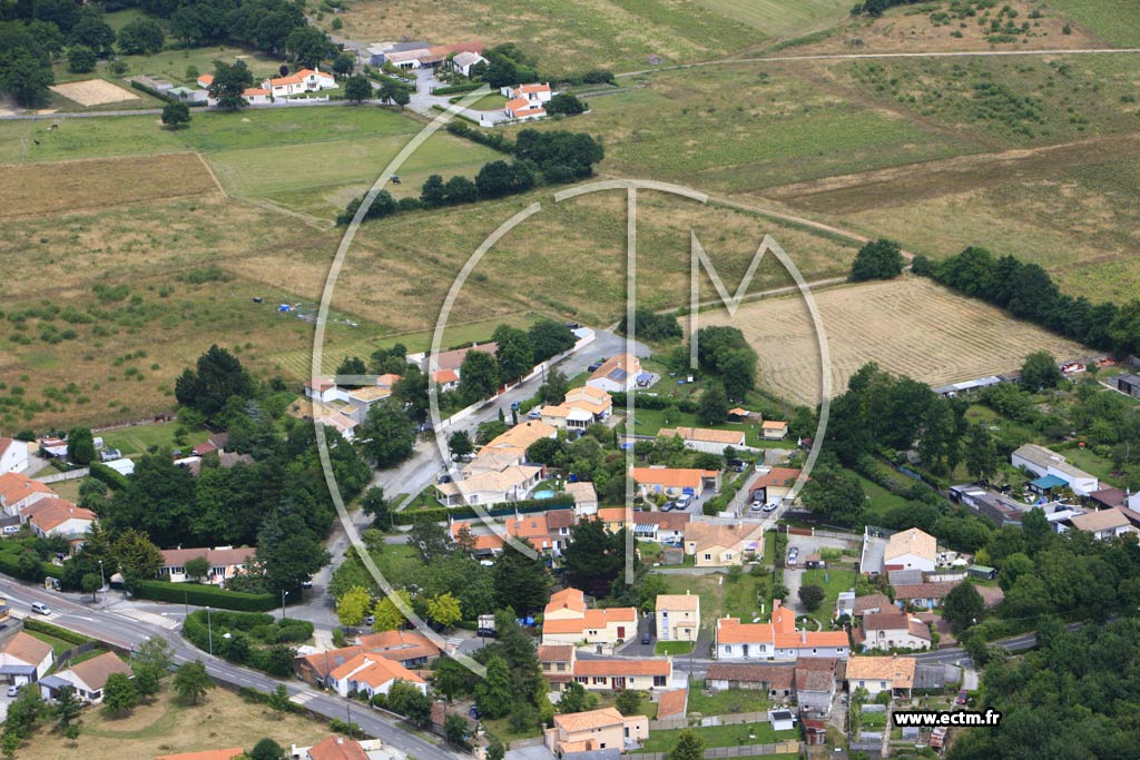 Photo arienne de Saint-Aignan-Grandlieu (La Noue)