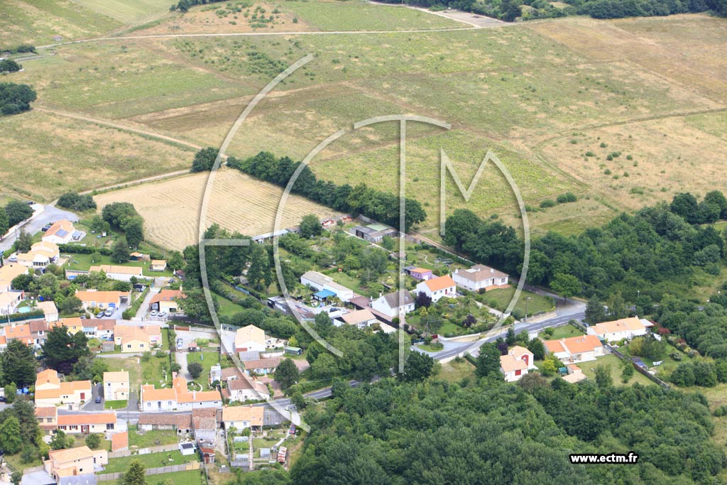 Photo arienne de Saint-Aignan-Grandlieu (La Noue)