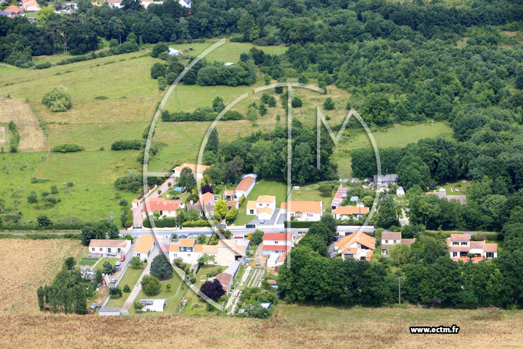 Photo arienne de Saint-Aignan-Grandlieu (La Planche Miraud)