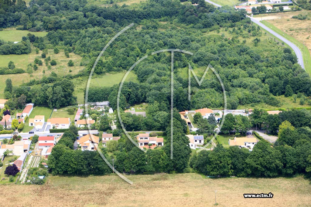 Photo arienne de Saint-Aignan-Grandlieu (La Planche Miraud)
