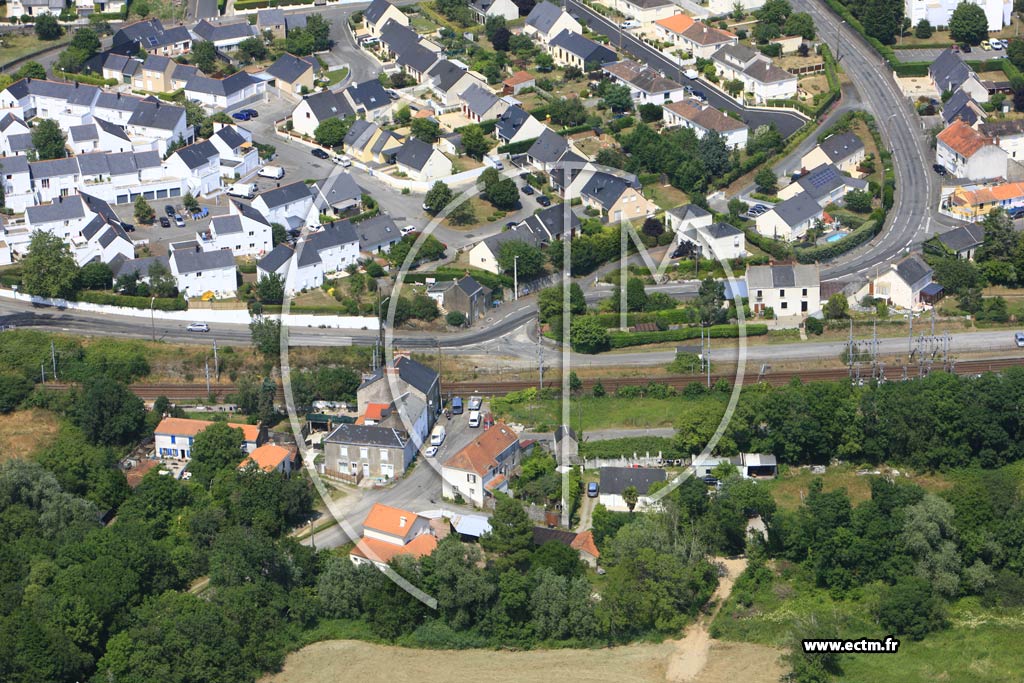 Photo arienne de Saint-Herblain (Bourgonnire)