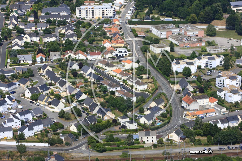 Photo arienne de Saint-Herblain (Bourgonnire)