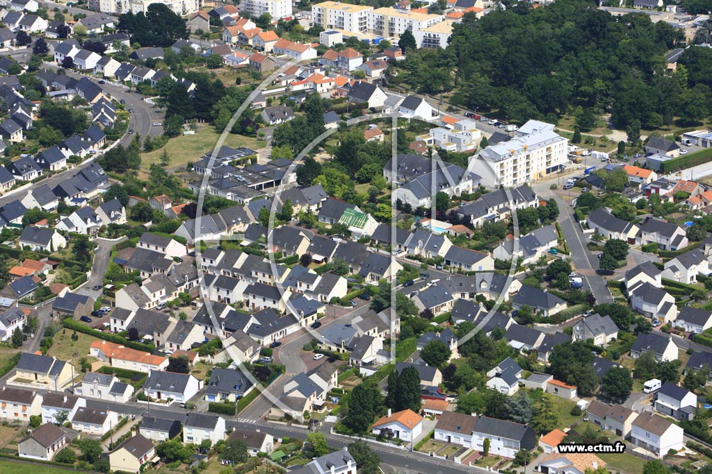 Photo arienne de Saint-Herblain (Bourgonnire)