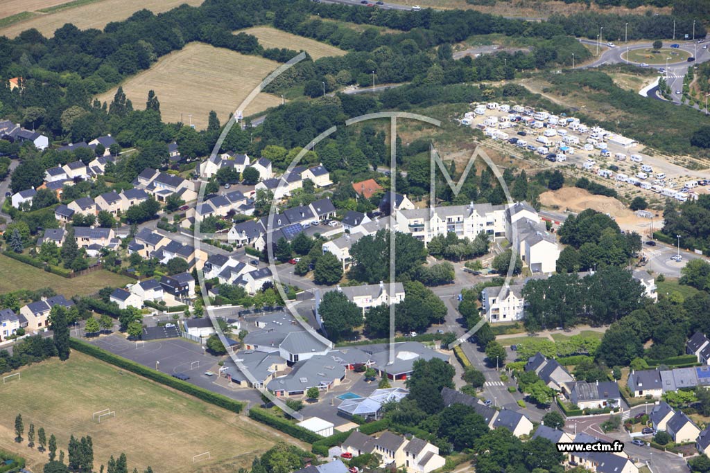 Photo arienne de Saint-Herblain (CHU)