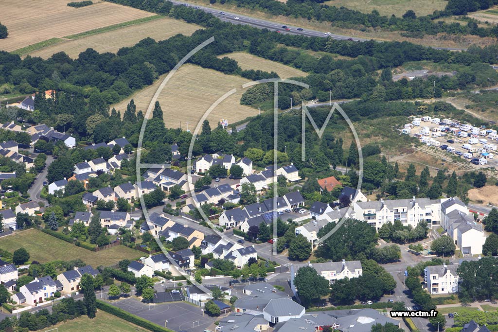 Photo arienne de Saint-Herblain (CHU)