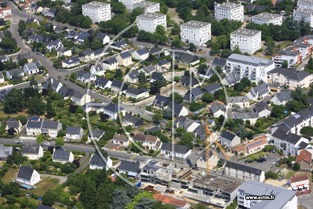 Photo arienne de Saint-Herblain (Clos Amis)