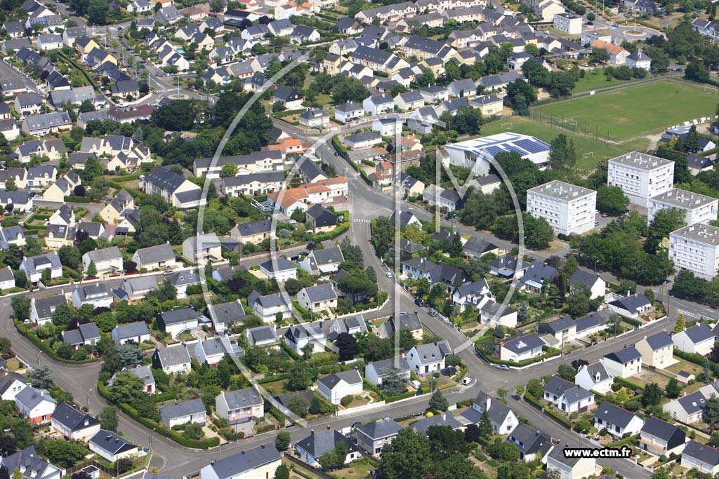 Photo arienne de Saint-Herblain (Clos Amis)