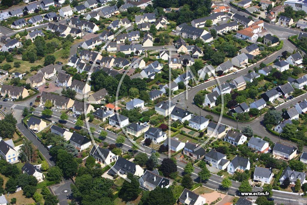 Photo arienne de Saint-Herblain (Clos Amis)