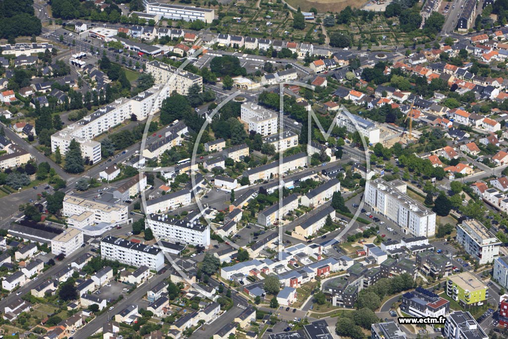 Photo arienne de Saint-Herblain (Crmetterie)