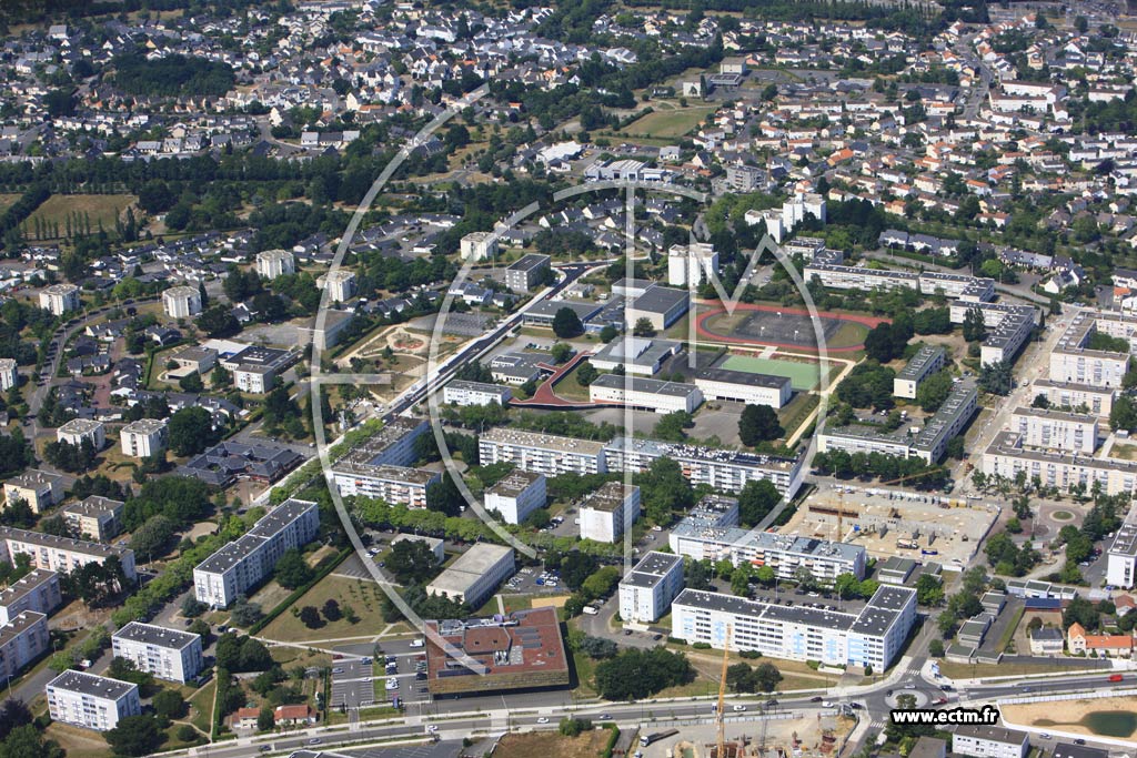 Photo arienne de Saint-Herblain (Harlire)